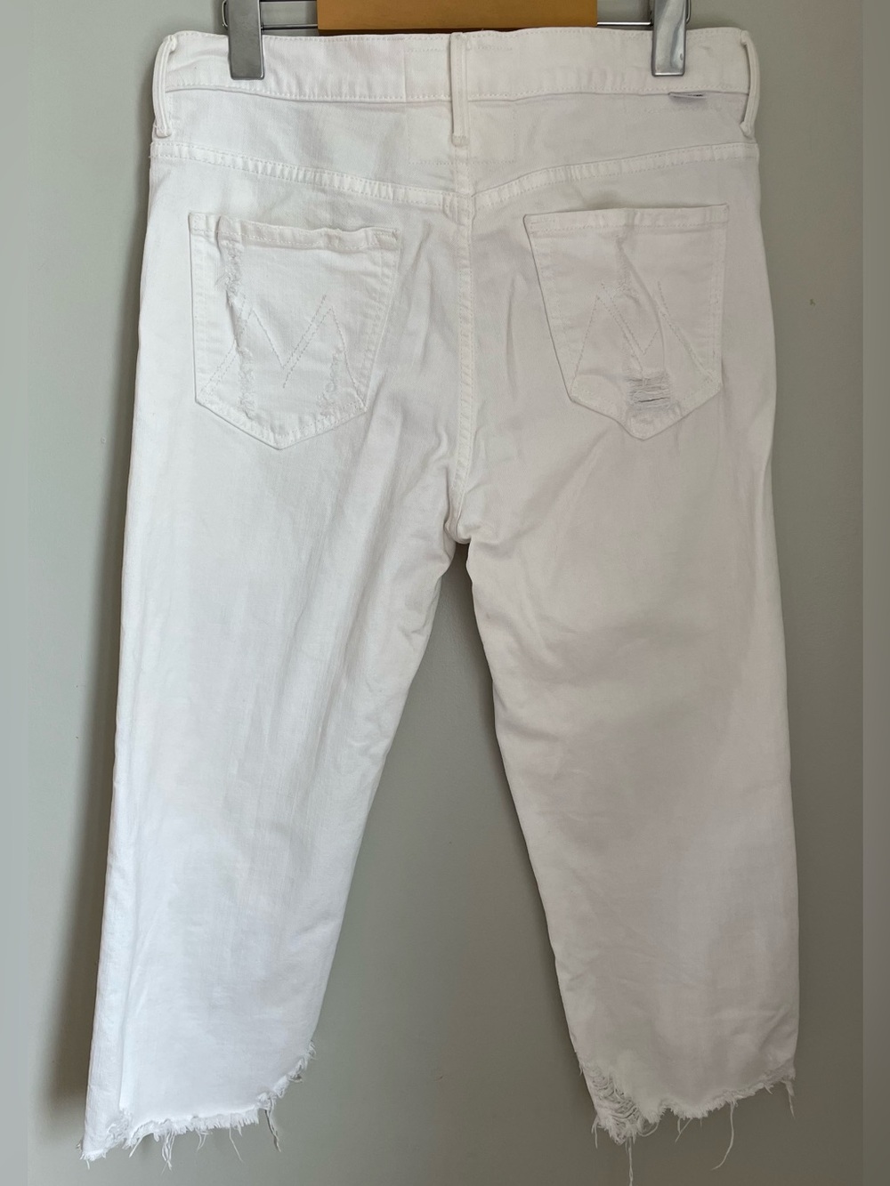 Mother Superior Almost Saint High Rise Distressed Jeans Size 27 Casual Summer - Picture 7 of 16